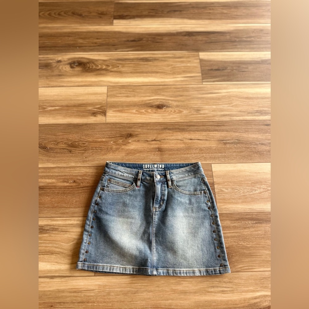 Idyllwind by Miranda Lambert womens Jean skirt size XS